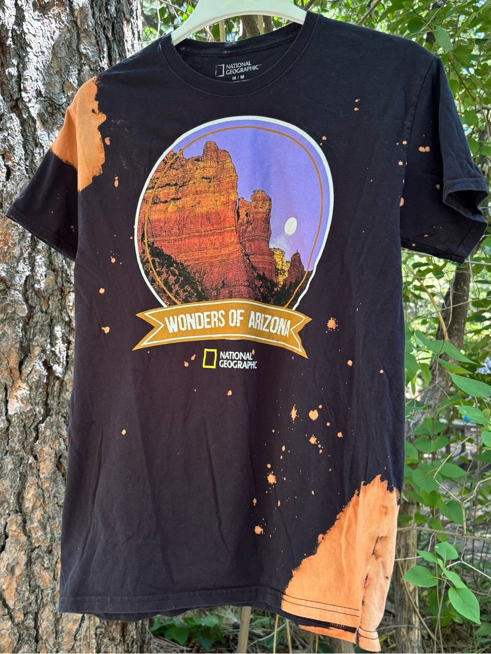 Acid Wash “Wonders of Arizona” National Geographic T-Shirt
